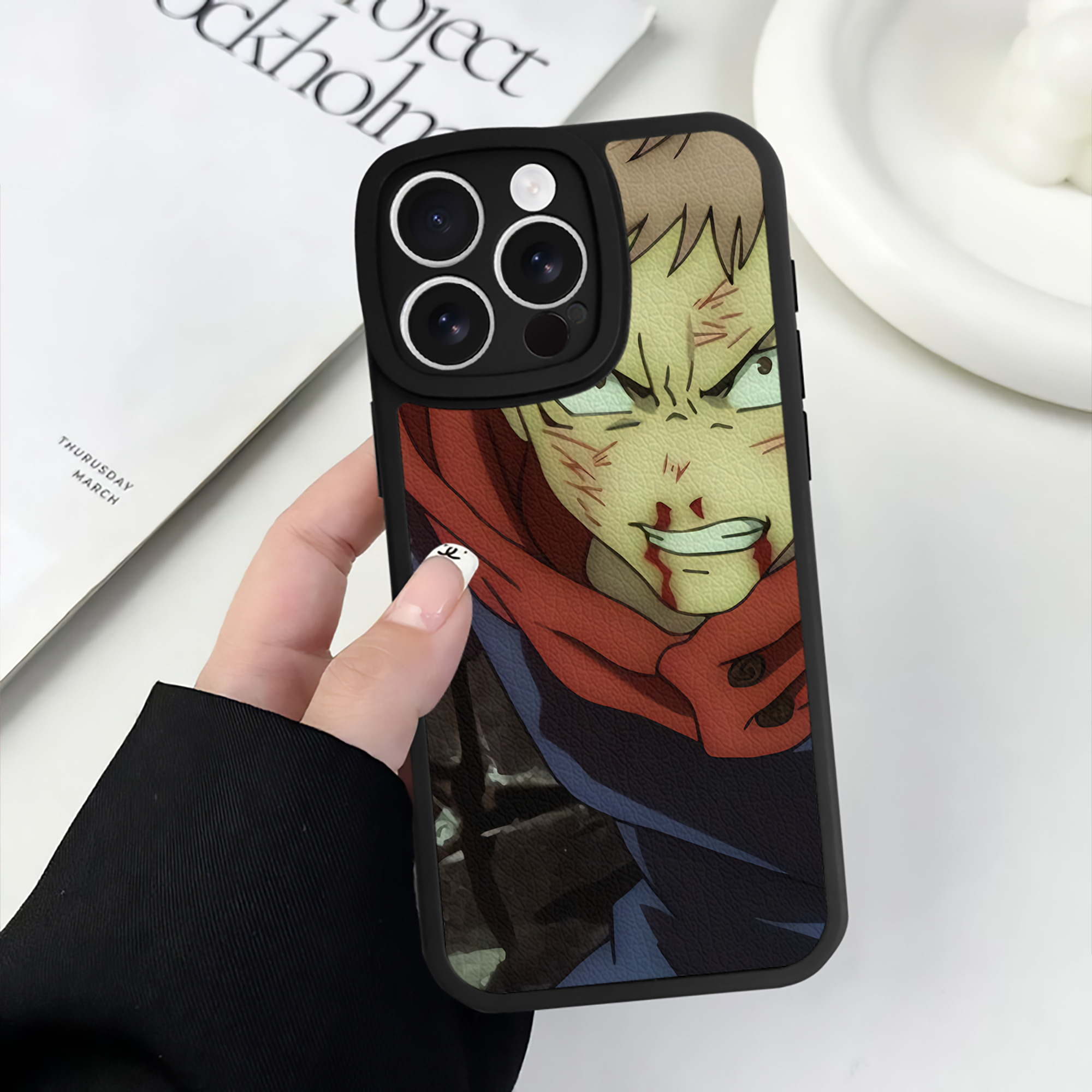 （画像用） SPY×FAMILY间谍家家酒 【iPhone 16シリーズ対応】シリコンスマホケース（レザー調） 材質：シリコン